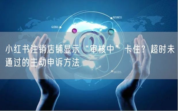小红书注销店铺显示“审核中”卡住？超时未通过的主动申诉方法