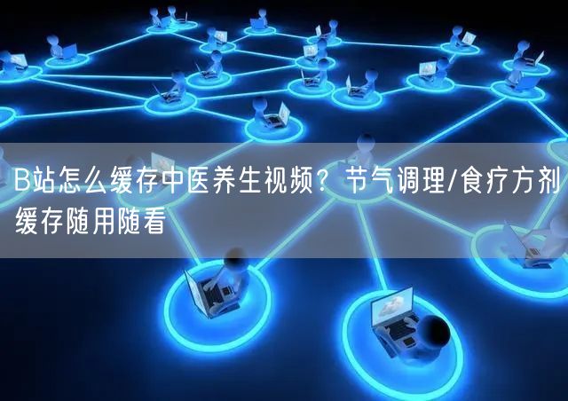 B站怎么缓存中医养生视频？节气调理/食疗方剂缓存随用随看