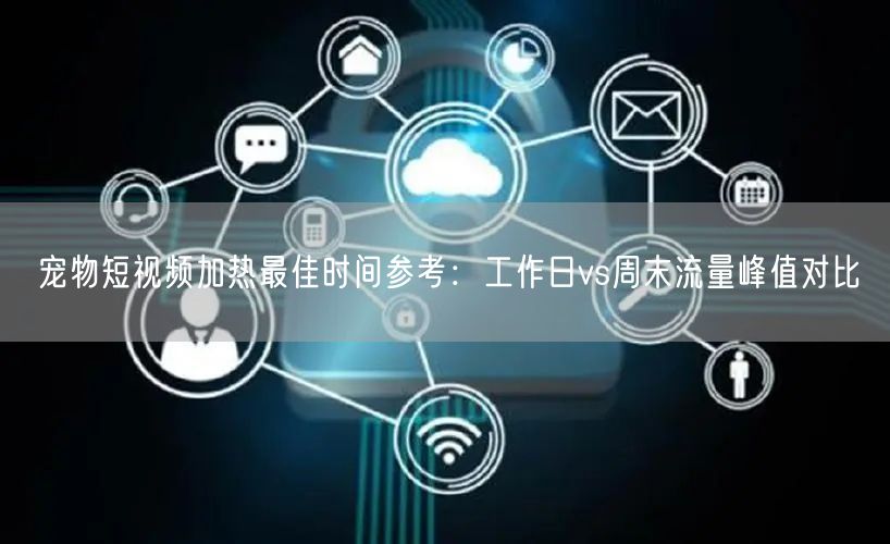 宠物短视频加热最佳时间参考：工作日vs周末流量峰值对比