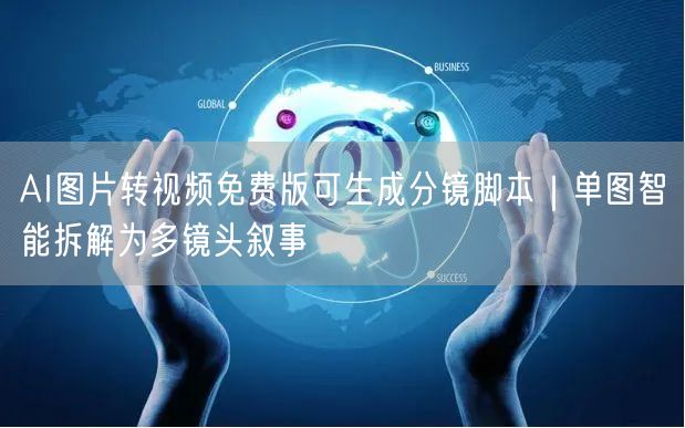 AI图片转视频免费版可生成分镜脚本｜单图智能拆解为多镜头叙事