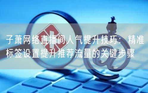 子萧网络直播间人气提升技巧：精准标签设置提升推荐流量的关键步骤